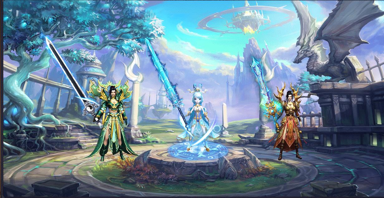 新女神世界专属神器打金单职业版-黑暗裁决神【GEE引擎】
