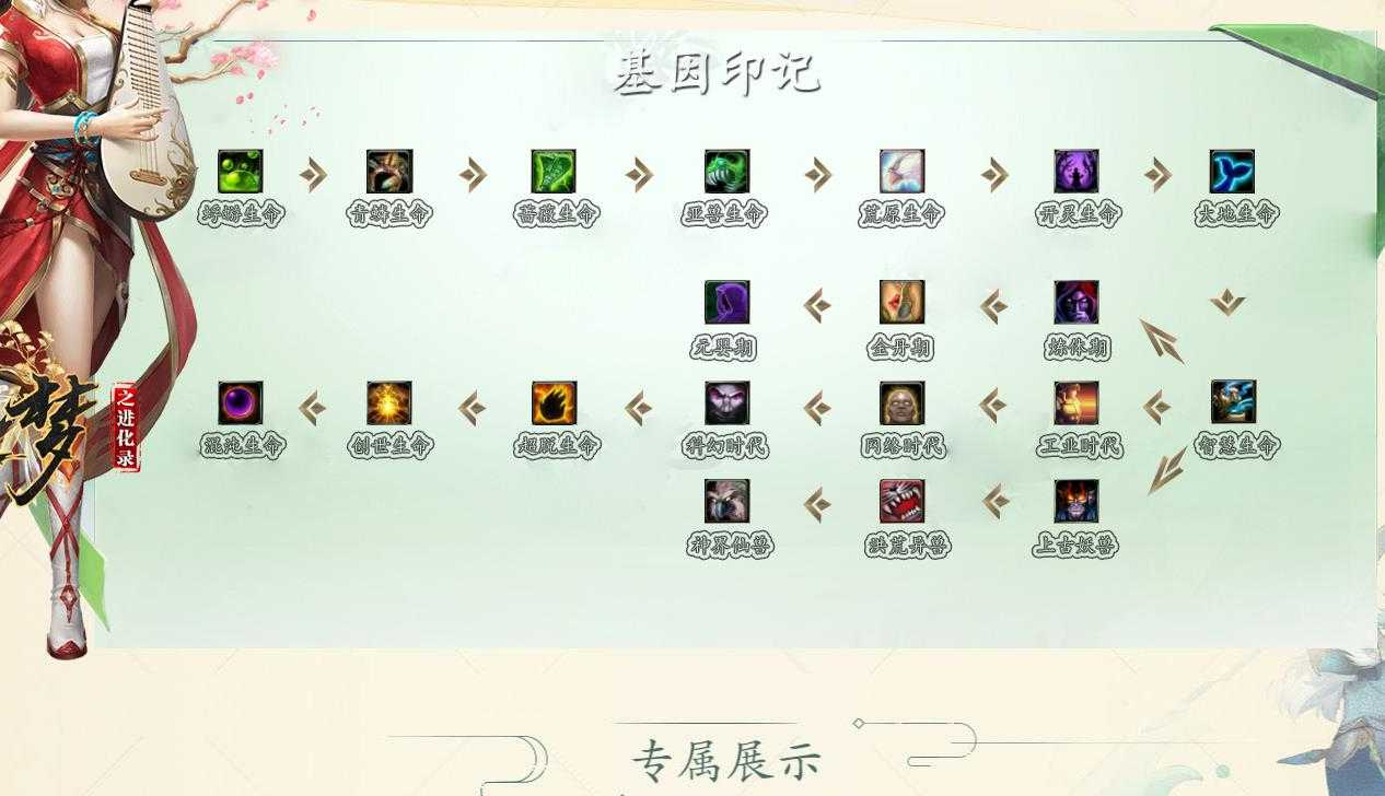 狐生梦之进化录专属单职业版-七色鹿青鳞级【GOM引擎】