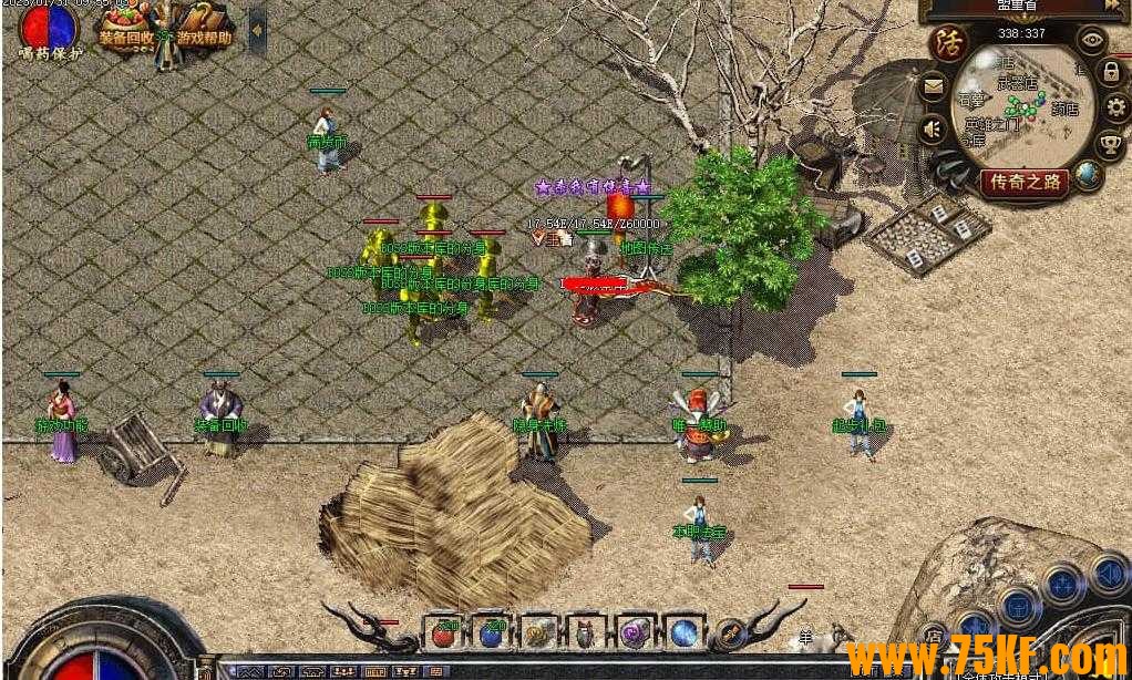 1.76神技特色复古三职业版-天帝玄壶【GOM引擎】